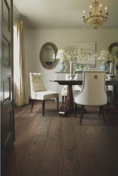 Coventry Oak by Floorcraft, hardwood in dining room